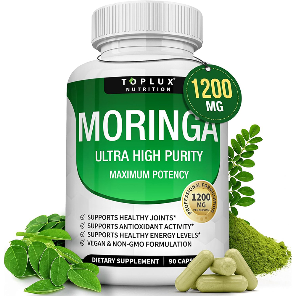 Moringa-Kapseln 1200 mg – rein – Moringa Leaf Powder Bewertung und Preis