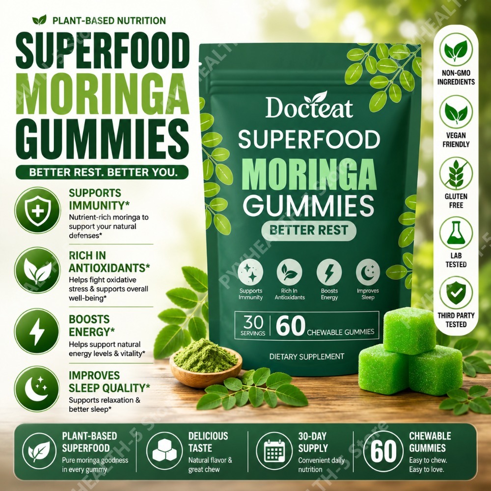 Docteat Moringa Gummibärchen m – Moringa Leaf Powder Bewertung und Preis